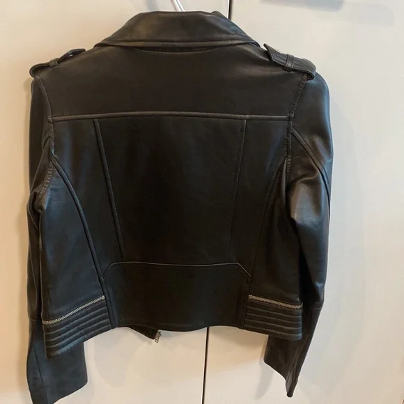 Maje leather jacket - Picture 4 of 16